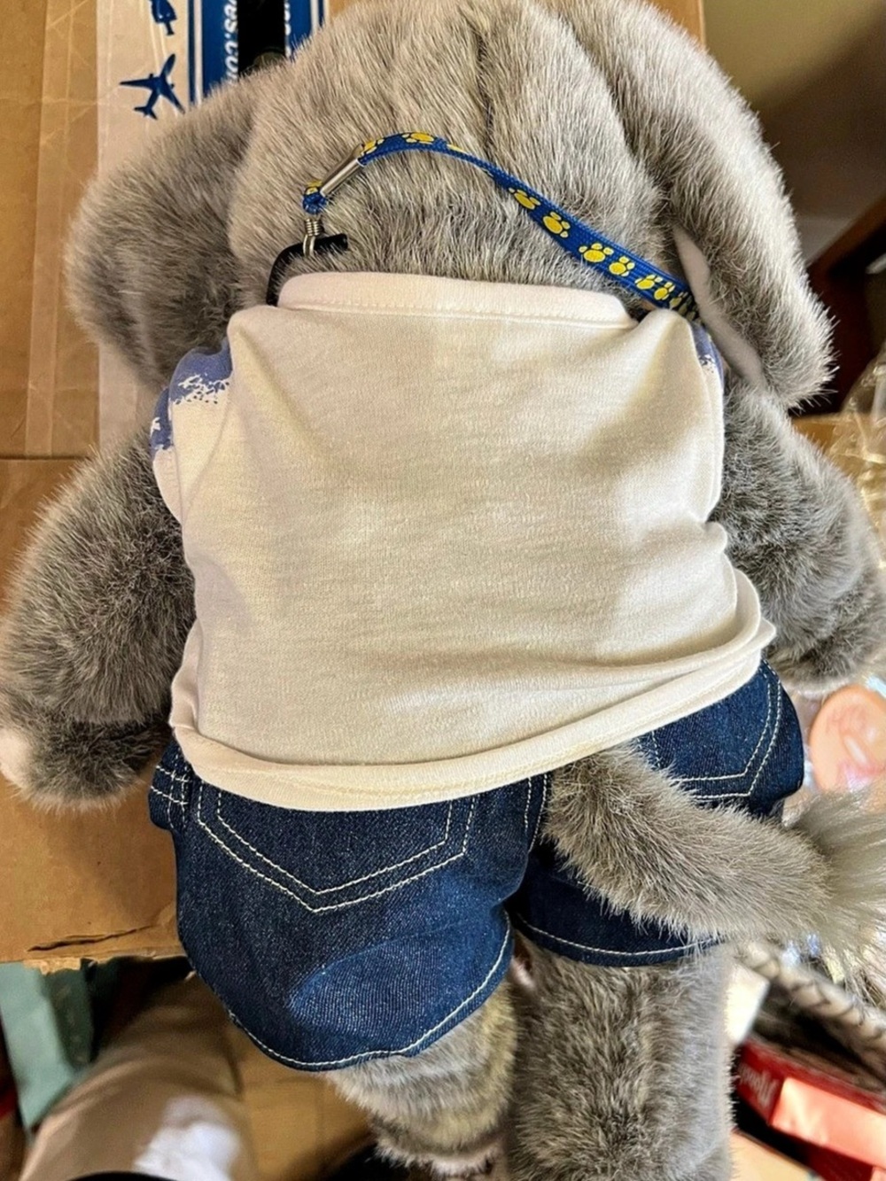 Build-A-Bear Workshop Gray Elephant Plush with Outfit and Sunglasses - Picture 2 of 4
